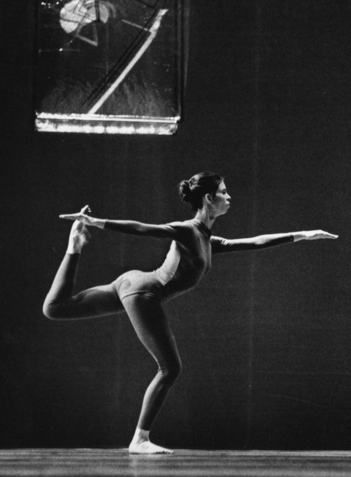 A person in a leotard

Description automatically generated