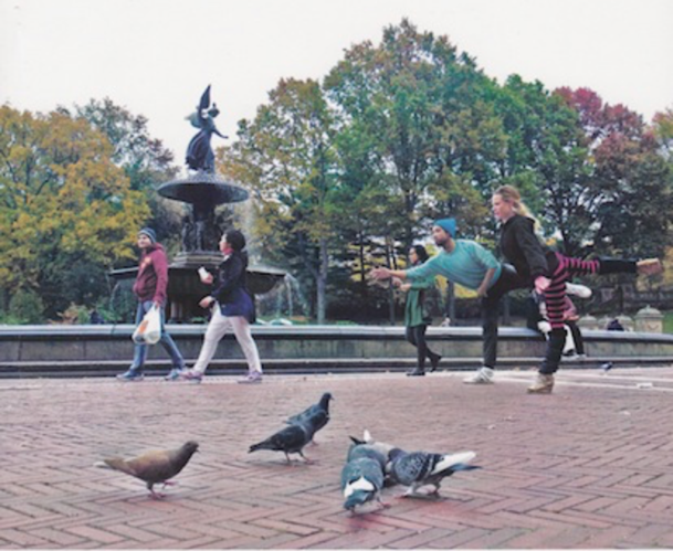 A group of people in a park

Description automatically generated