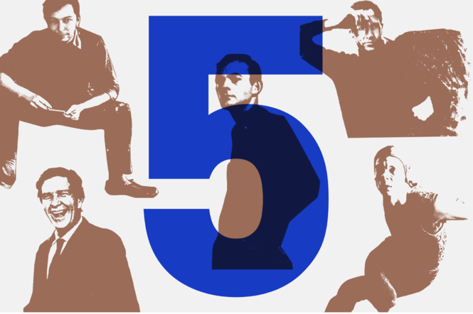A person sitting in a blue number

Description automatically generated